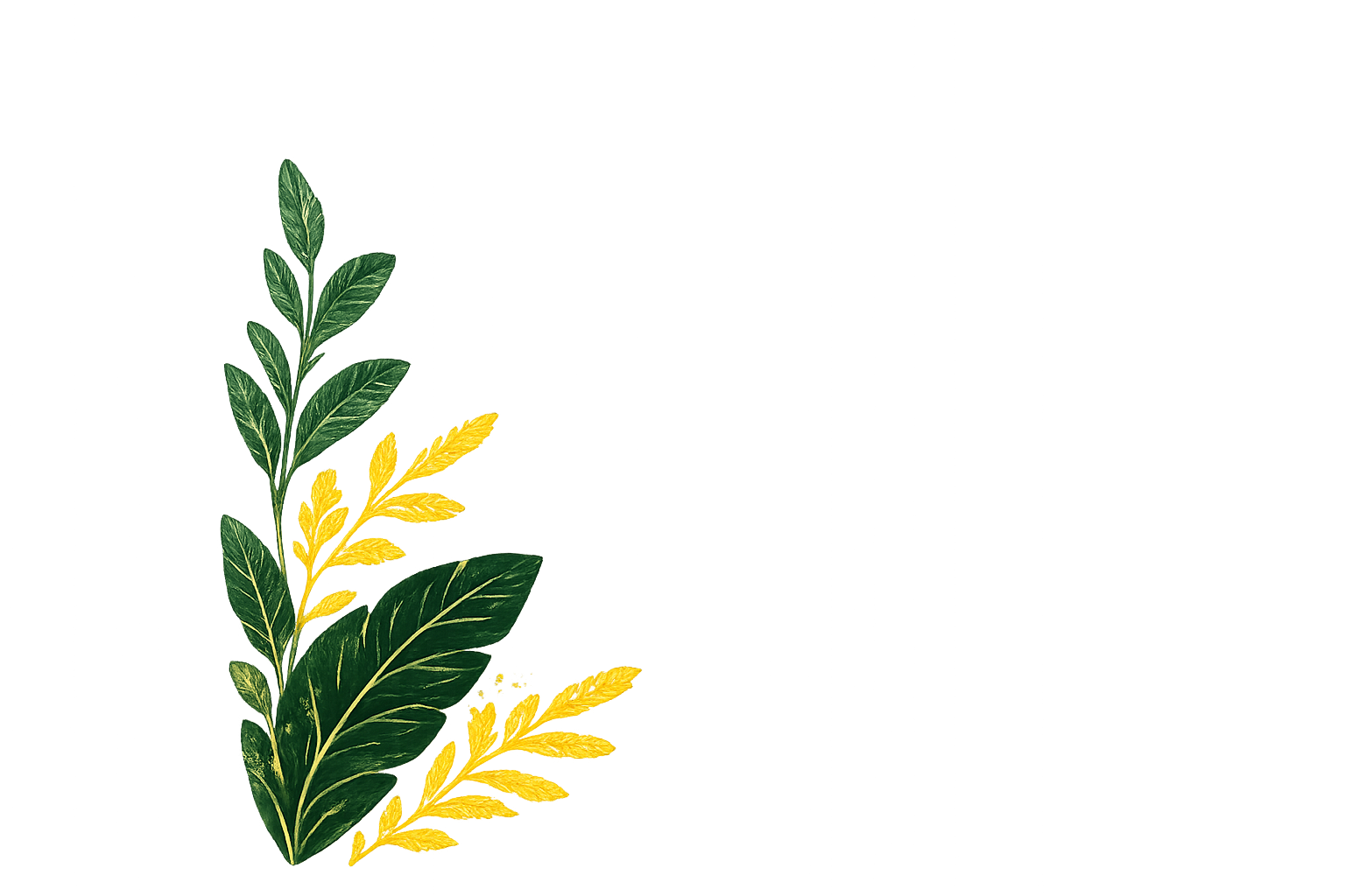 Hoja decorativa